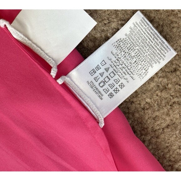 BCBG MaxAzria 'Surrey' ~ Pink Crepe Strapless Bustier Formal Gown 4 - Picture 14 of 16